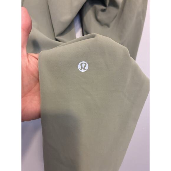 Lululemon Align High Rise Side Pockets Leggings Olive Army Green Soft Yoga Sz 10 - Picture 6 of 13